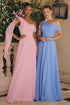 Amoris T716 One Shoulder Chiffon A-Line Evening Dress by DiscountDressShop