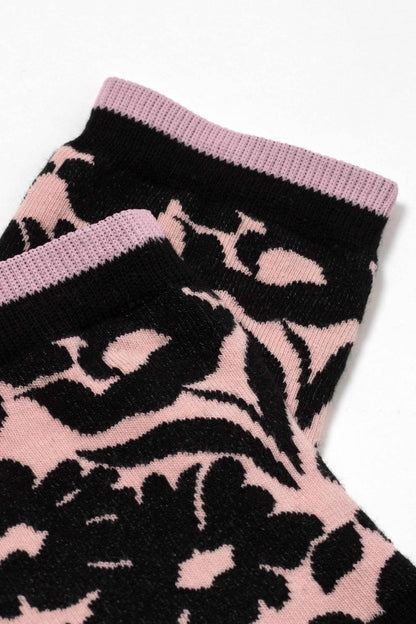 Cotton Socks Conte Classic 441 - Floral Pattern