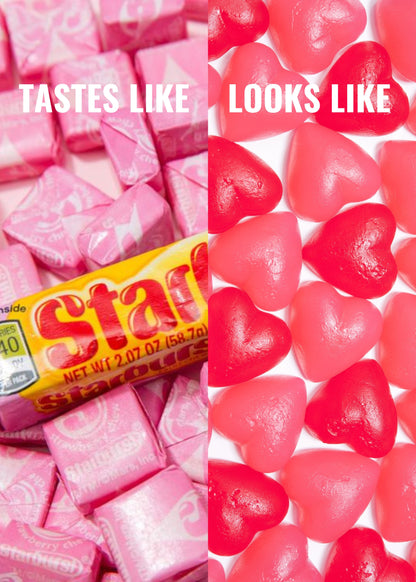 It Girl Snack - Superfoods Greens Gummies in Pink Starburst Flavor