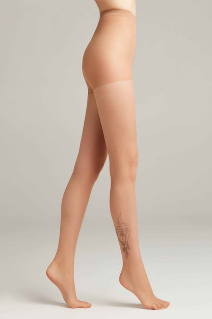 Fantasy Tights Conte Garden - Tattoo Design