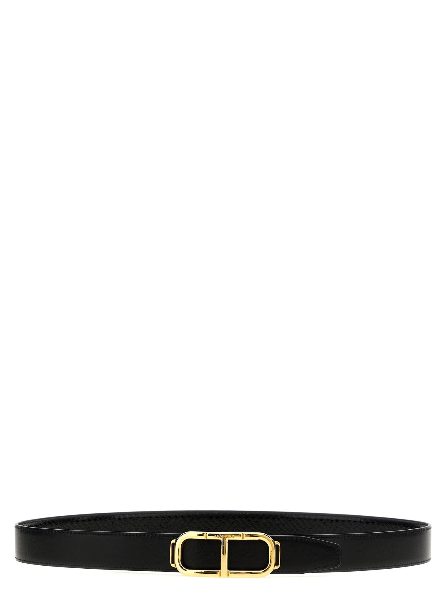 Tom Ford Men Logo Reversible Belt by Luosophy