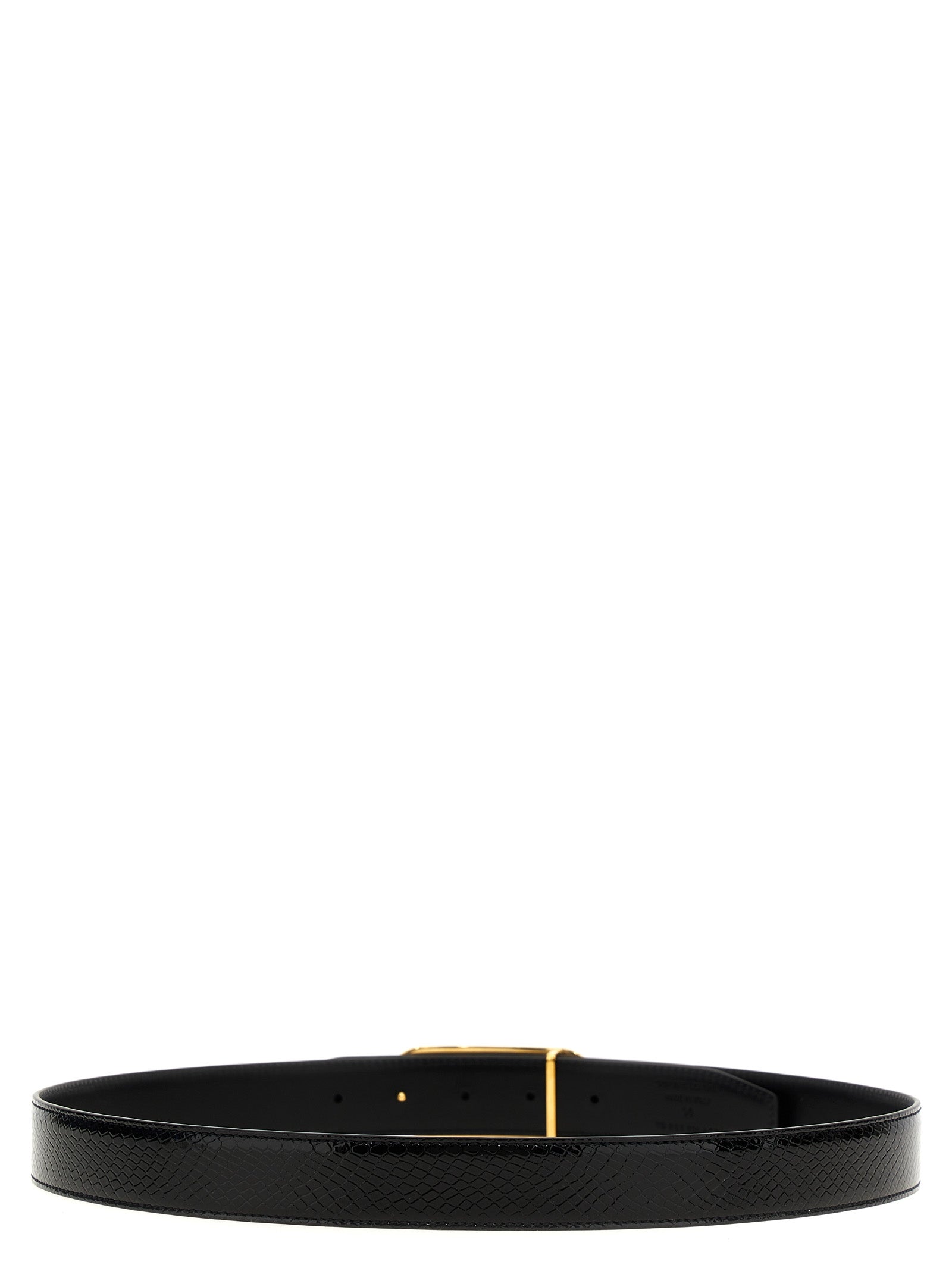 Tom Ford Men Logo Reversible Belt by Luosophy