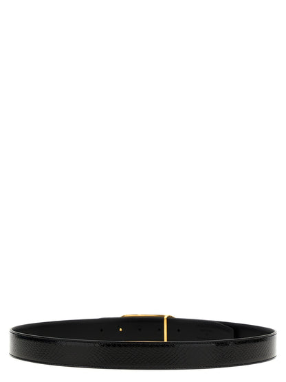 Tom Ford Men Logo Reversible Belt by Luosophy