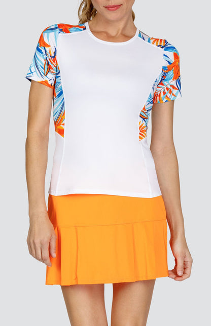 Jolisa Top - Mango Lilies