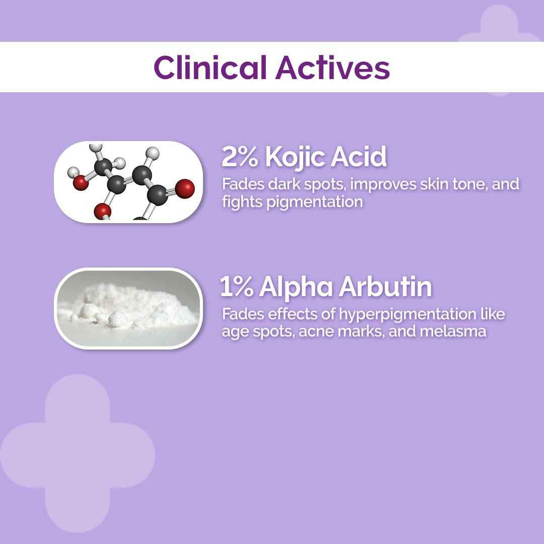 The Derma Co 2% Kojic Acid Face Serum &amp; 1% Kojic Acid Lip Balm