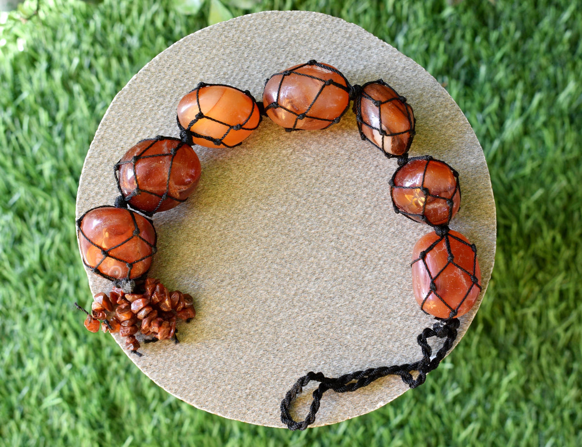 Carnelian Crystal Hanger, Car Accessories (Courage and Manifestation)  DestGlow