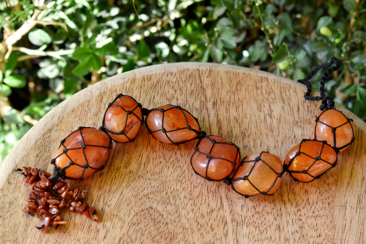 Carnelian Crystal Hanger, Car Accessories (Courage and Manifestation)  DestGlow