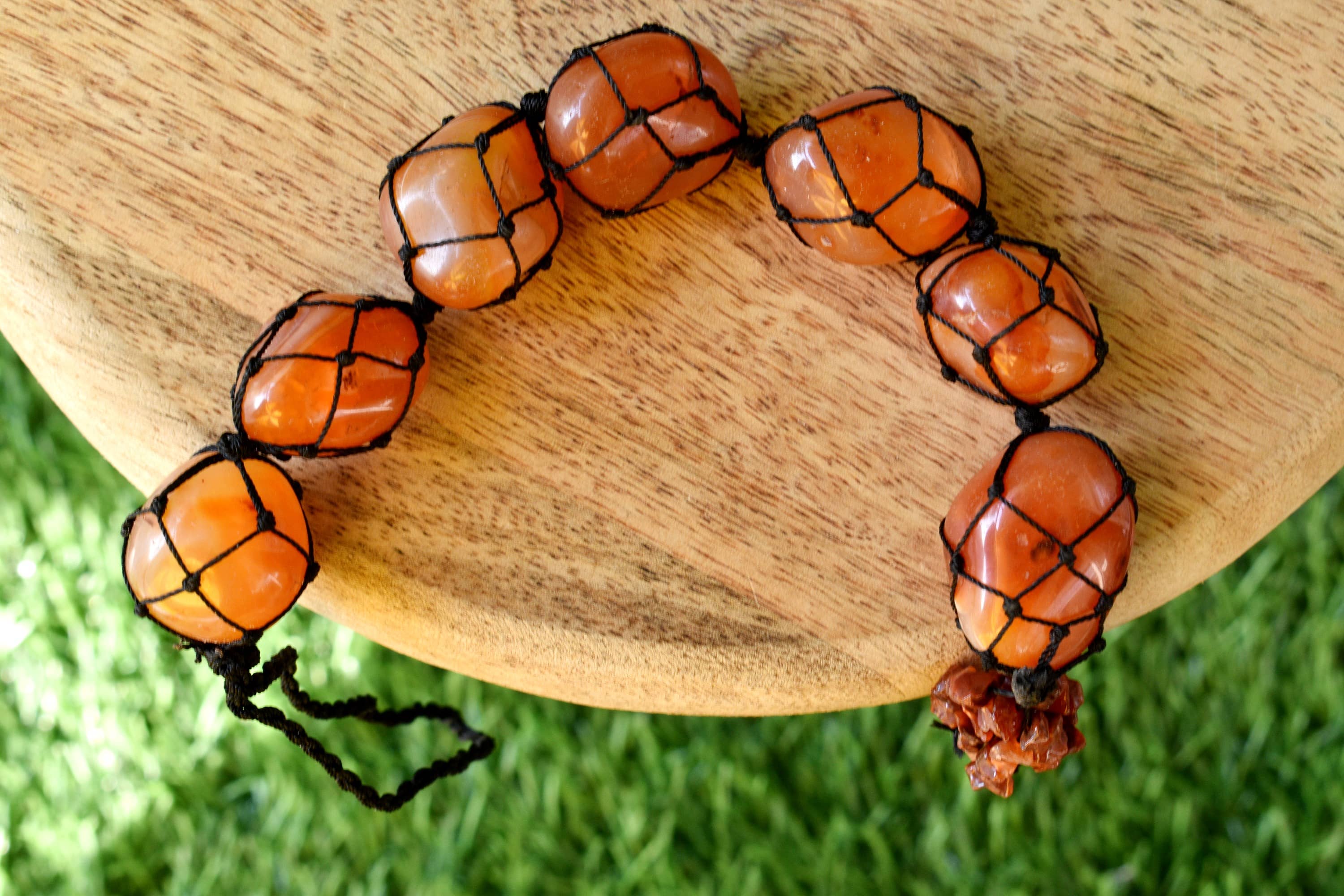 Carnelian Crystal Hanger, Car Accessories (Courage and Manifestation)  DestGlow