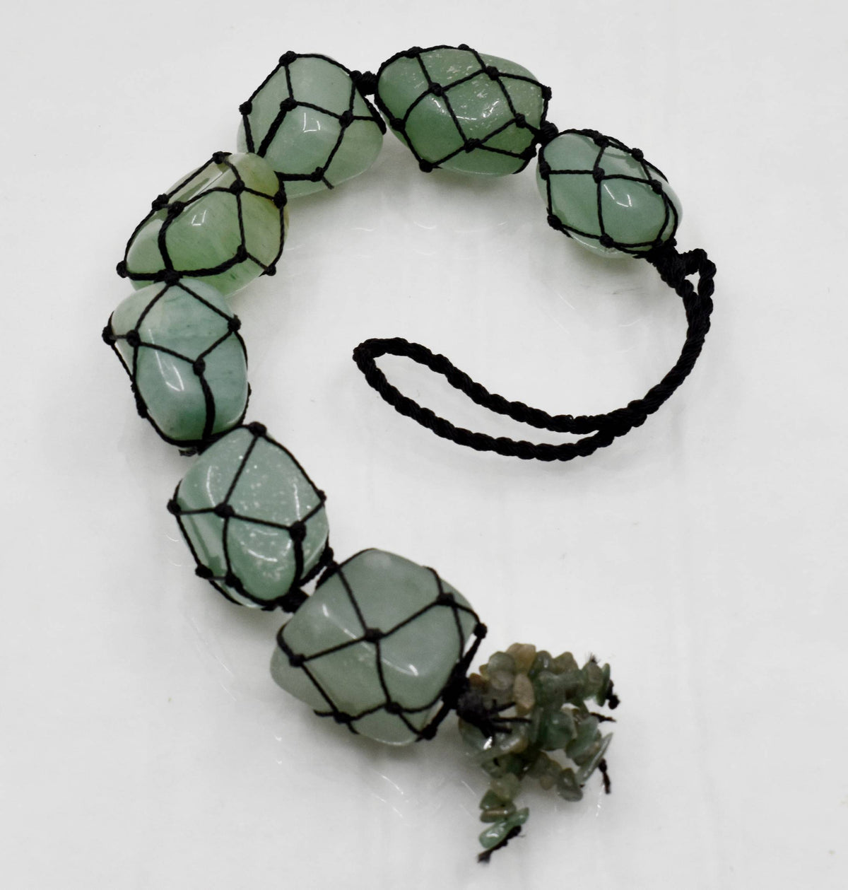 Green Aventurine Crystal Hanger, Car Accessories (Emotional Understanding and Luck And Good Fortune)  DestGlow