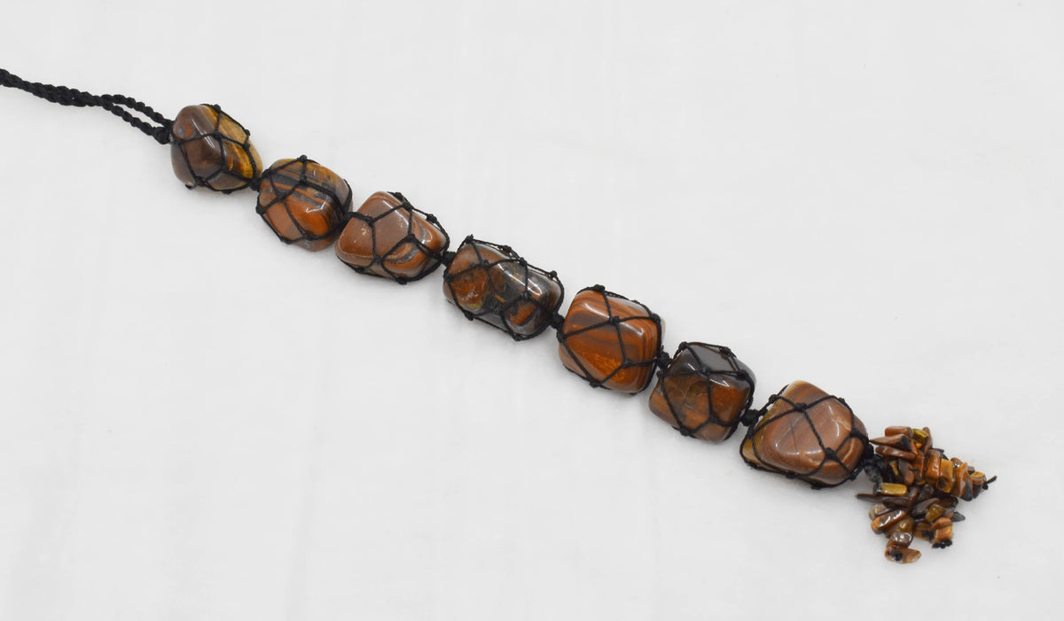 Tiger Eye Crystal Hanger, Car Accessories (Longevity and Protection)  DestGlow