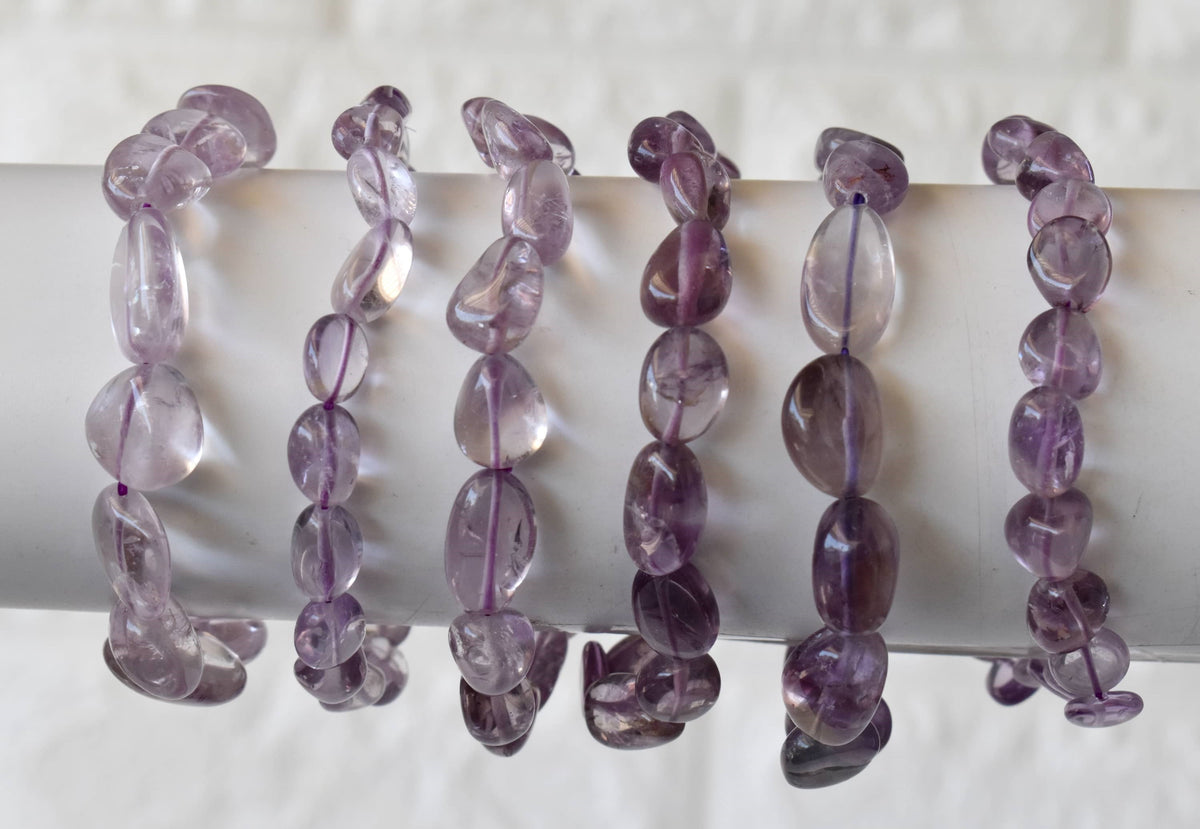 Ametrine Nugget Bracelet ~ Crystal Nuggets Jewelry  DestGlow