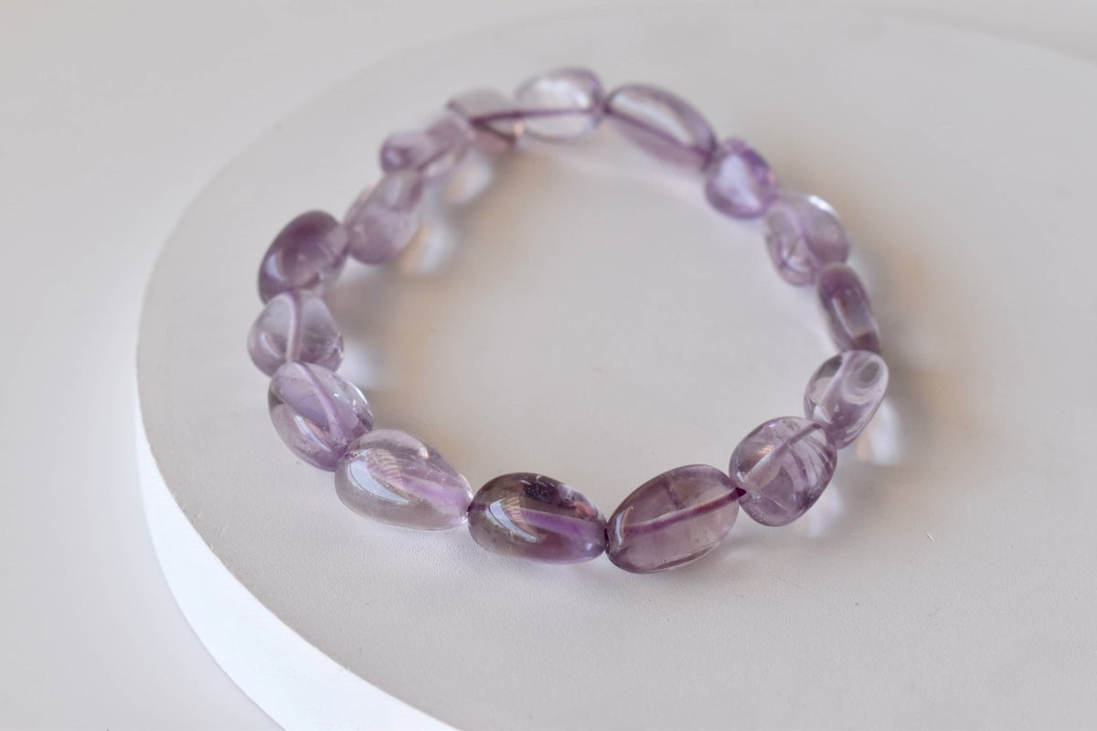 Ametrine Nugget Bracelet ~ Crystal Nuggets Jewelry  DestGlow