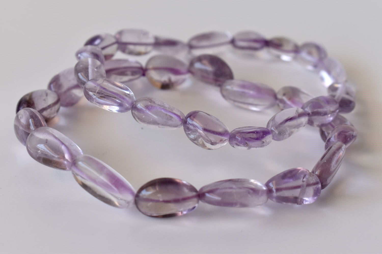 Ametrine Nugget Bracelet ~ Crystal Nuggets Jewelry  DestGlow