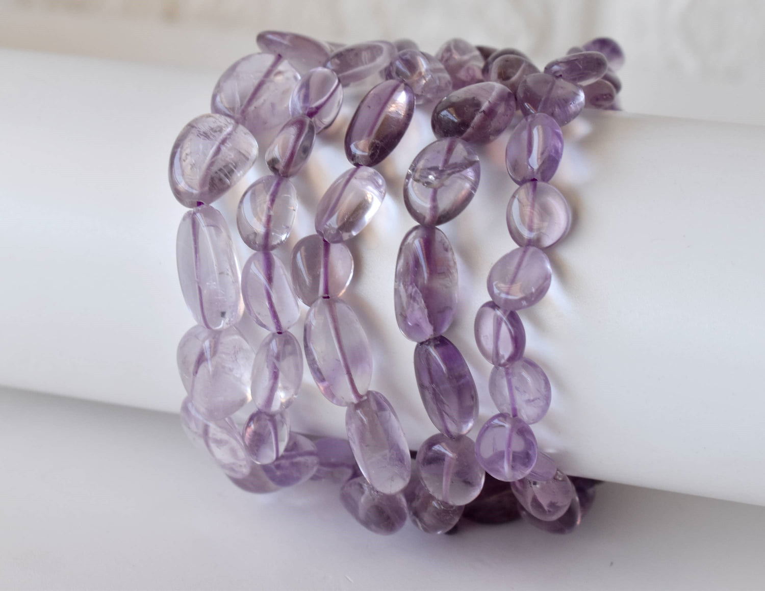 Ametrine Nugget Bracelet ~ Crystal Nuggets Jewelry  DestGlow