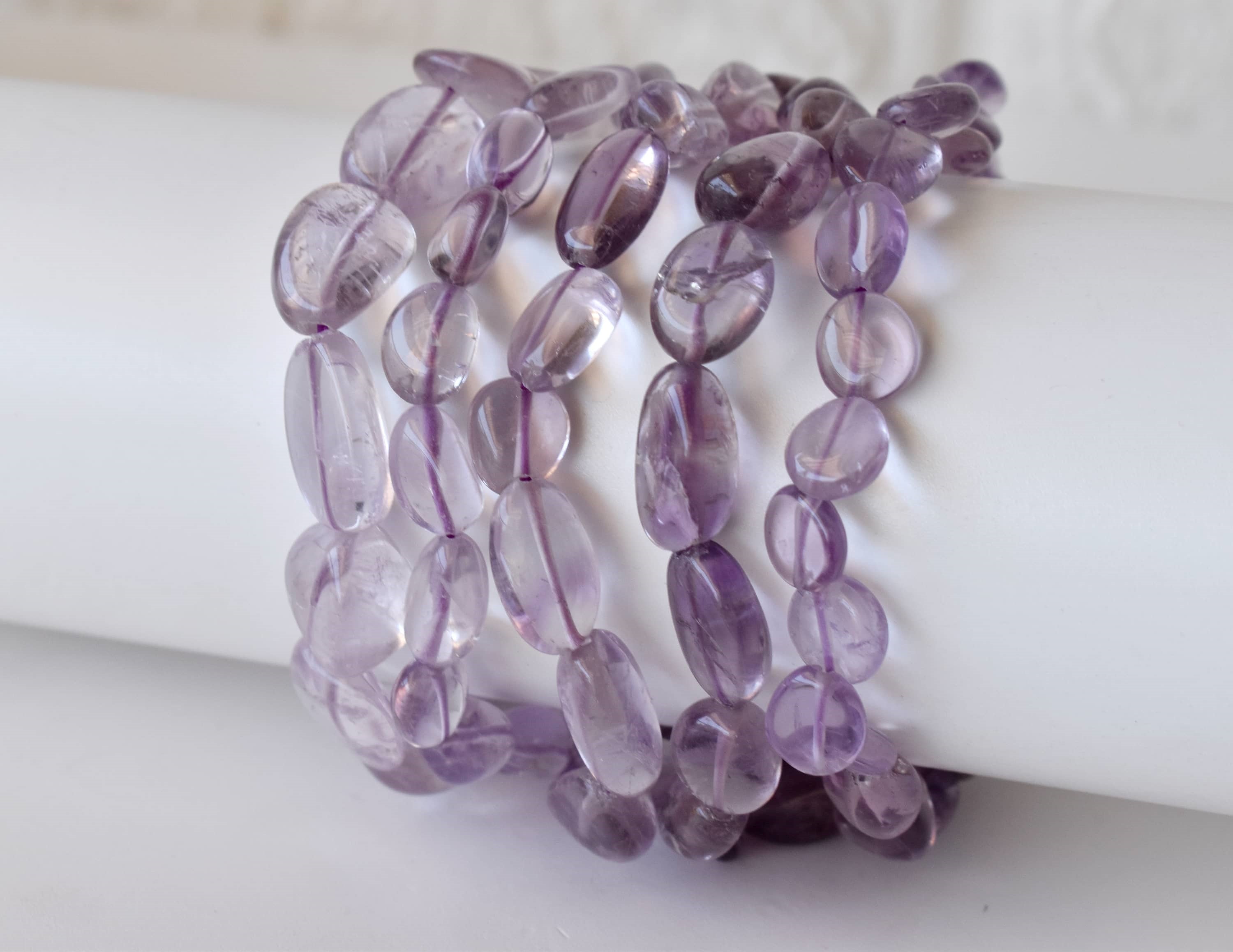 Ametrine Nugget Bracelet ~ Crystal Nuggets Jewelry  DestGlow