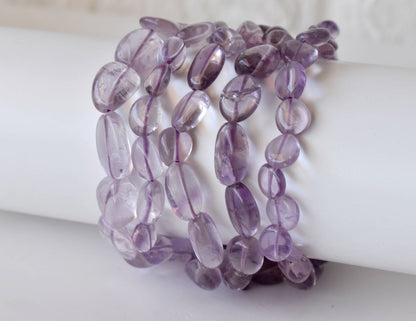 Ametrine Nugget Bracelet ~ Crystal Nuggets Jewelry  DestGlow