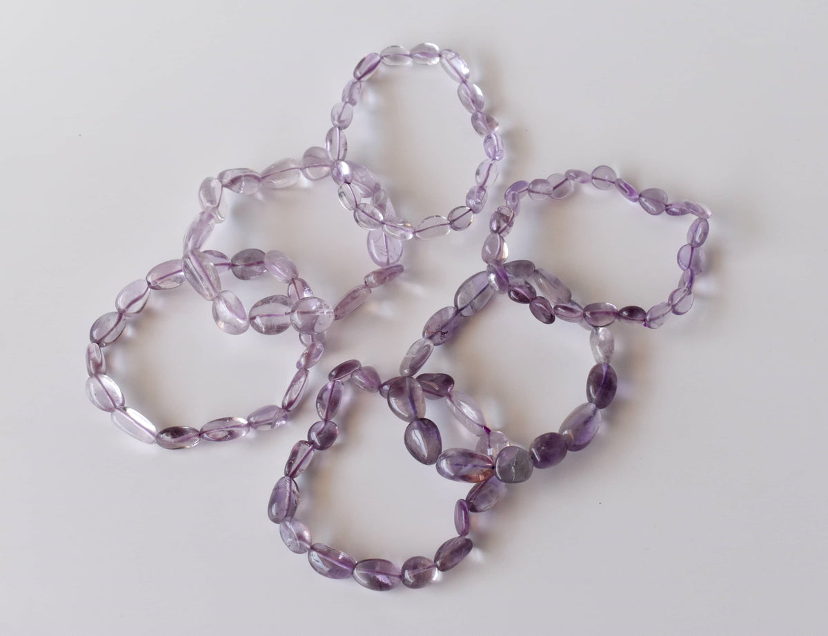 Ametrine Nugget Bracelet ~ Crystal Nuggets Jewelry  DestGlow