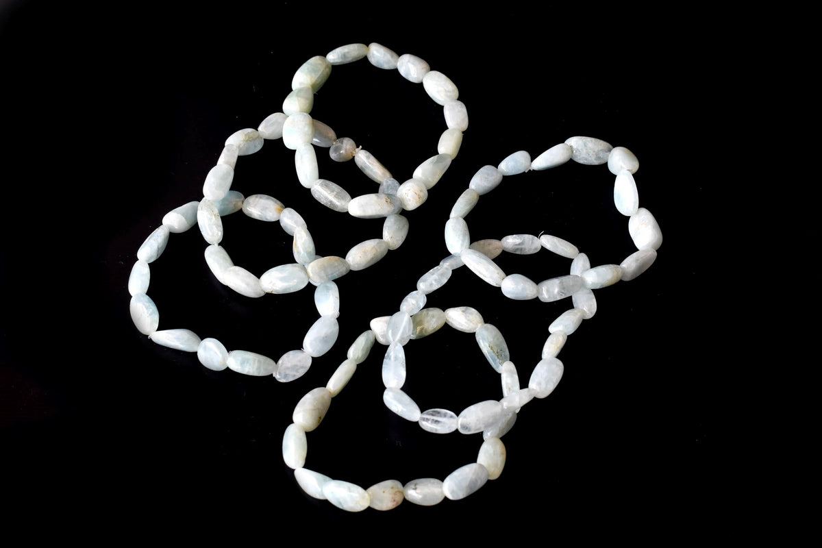 Green Aventurine Nugget Bracelet ~ Crystal Nuggets Jewelry  DestGlow