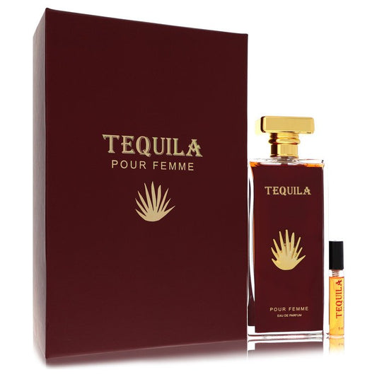 Tequila Pour Femme Red + Free .17 oz By Tequila Perfumes Perfume for Women