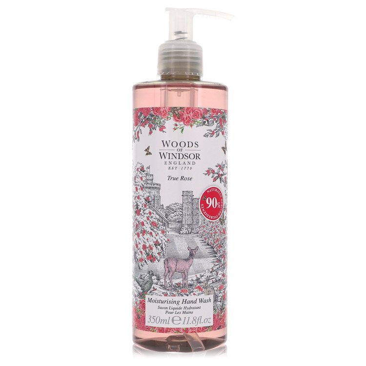 True Rose by Woods of Windsor Hand Wash 11.8 oz for Women 