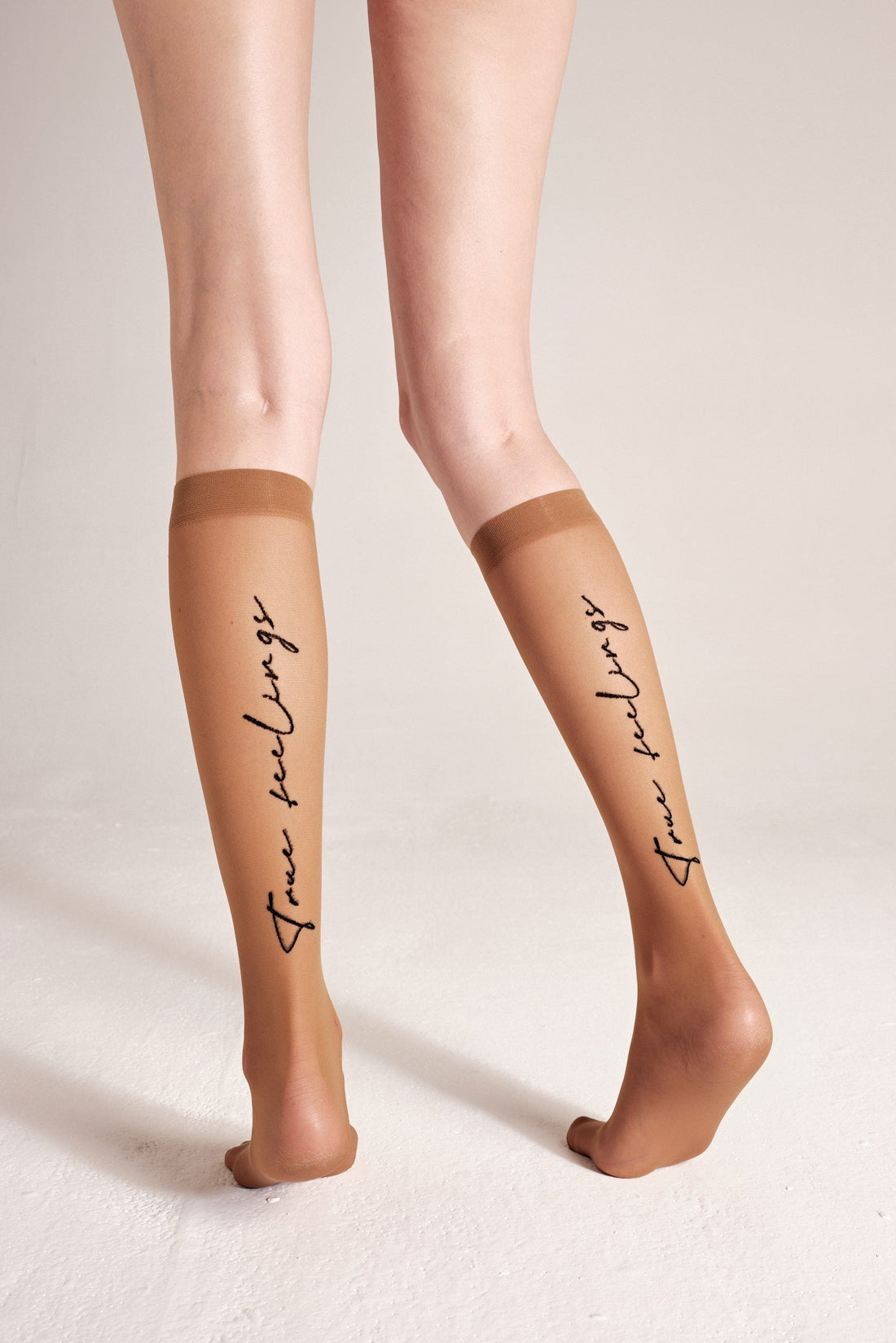 Fantasy Knee Highs Conte True Love - Elastic Band and Printed Design by TheRanok.com