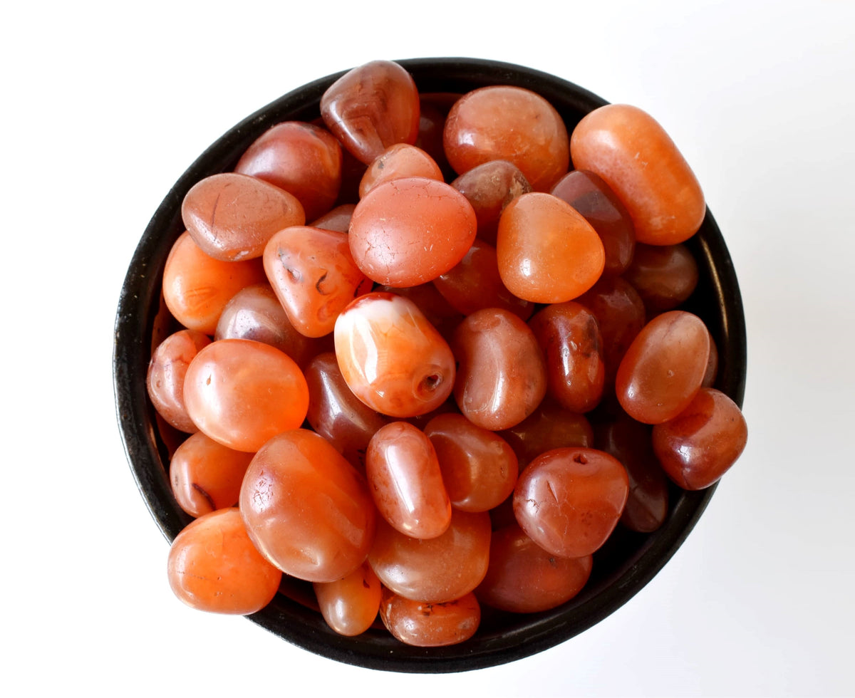 Carnelian Tumbled Stone  DestGlow
