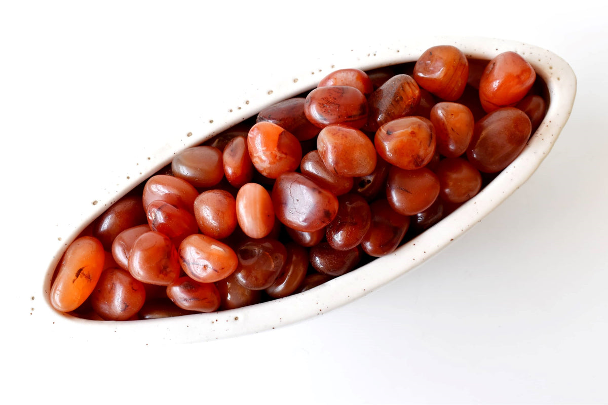 Carnelian Tumbled Stone  DestGlow