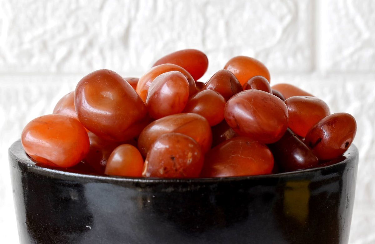 Carnelian Tumbled Stone  DestGlow