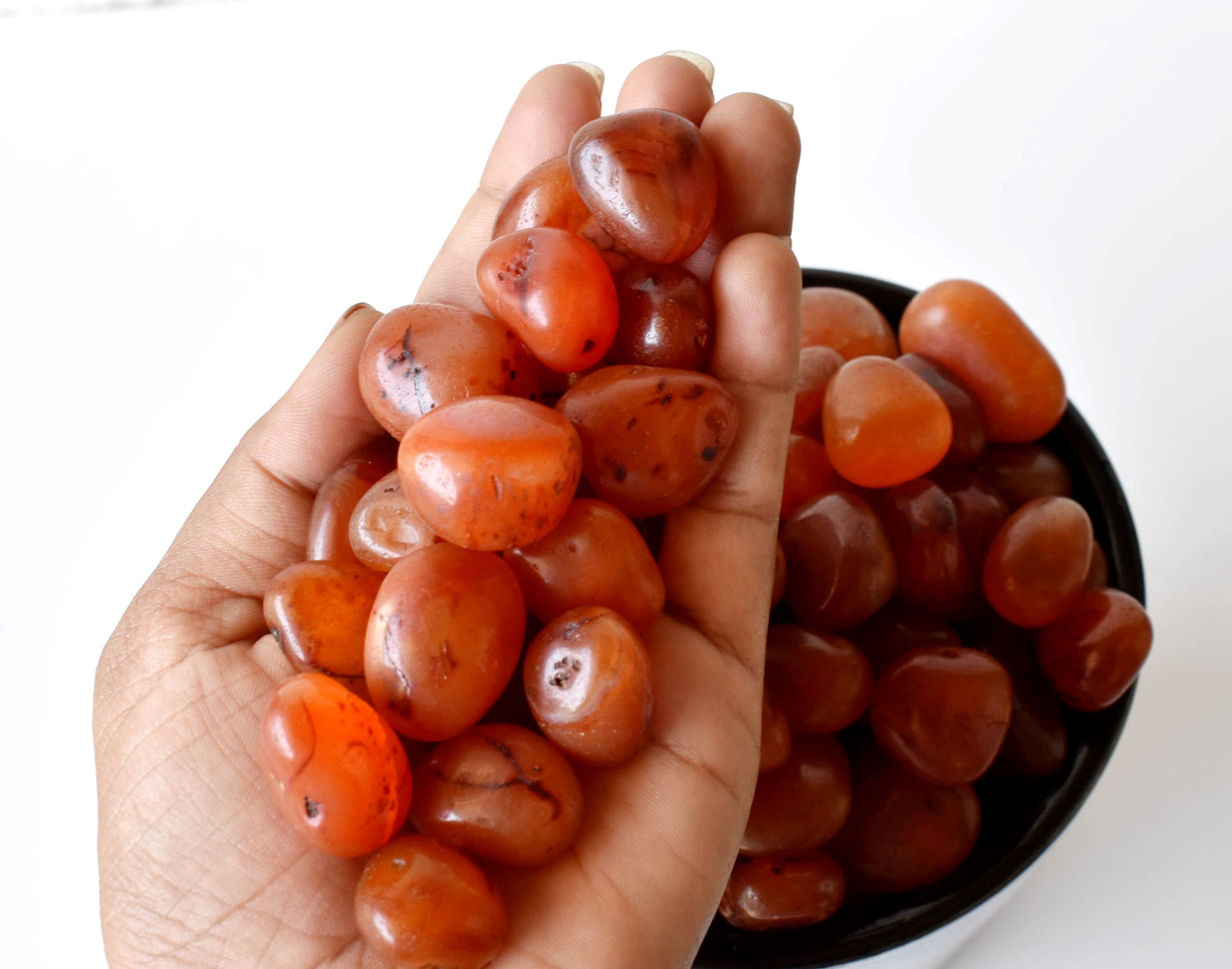 Carnelian Tumbled Stone  DestGlow
