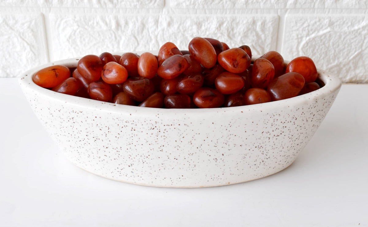 Carnelian Tumbled Crystals (Manifestation and Passion)  DestGlow