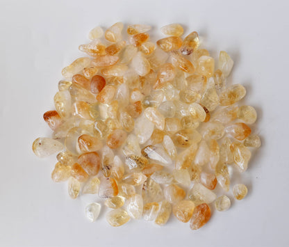 Citrine Tumbled Crystals (Stress Relief and Weight Control)  DestGlow
