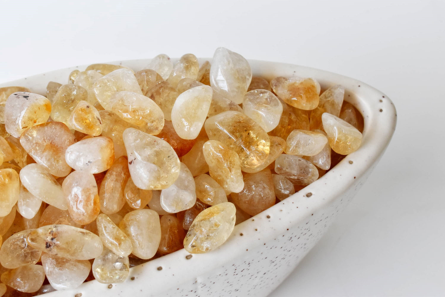 Citrine Tumbled Crystals (Stress Relief and Weight Control)  DestGlow