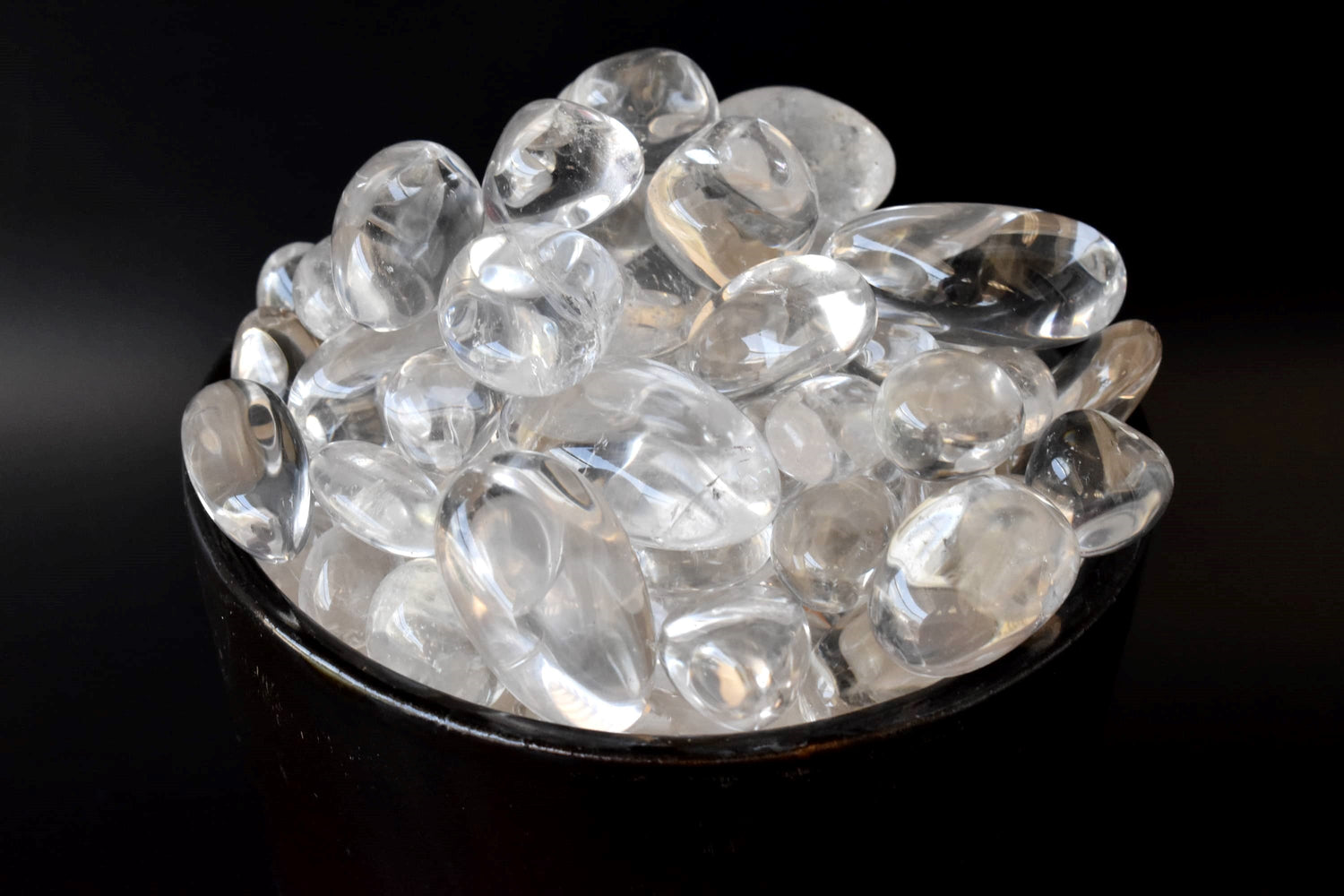 Crystal Quartz Tumbled Stone  DestGlow