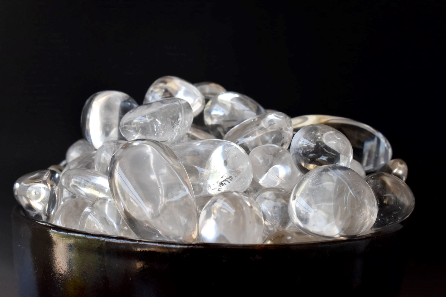 Crystal Quartz Tumbled Stone  DestGlow