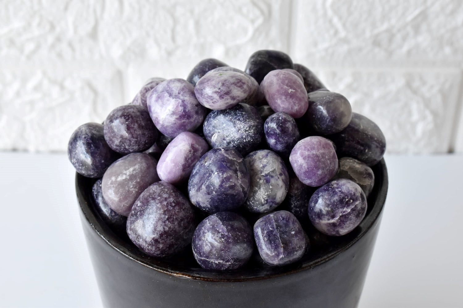 Lepidolite Tumbled Crystals (Emotional Understanding and Generosity)  DestGlow