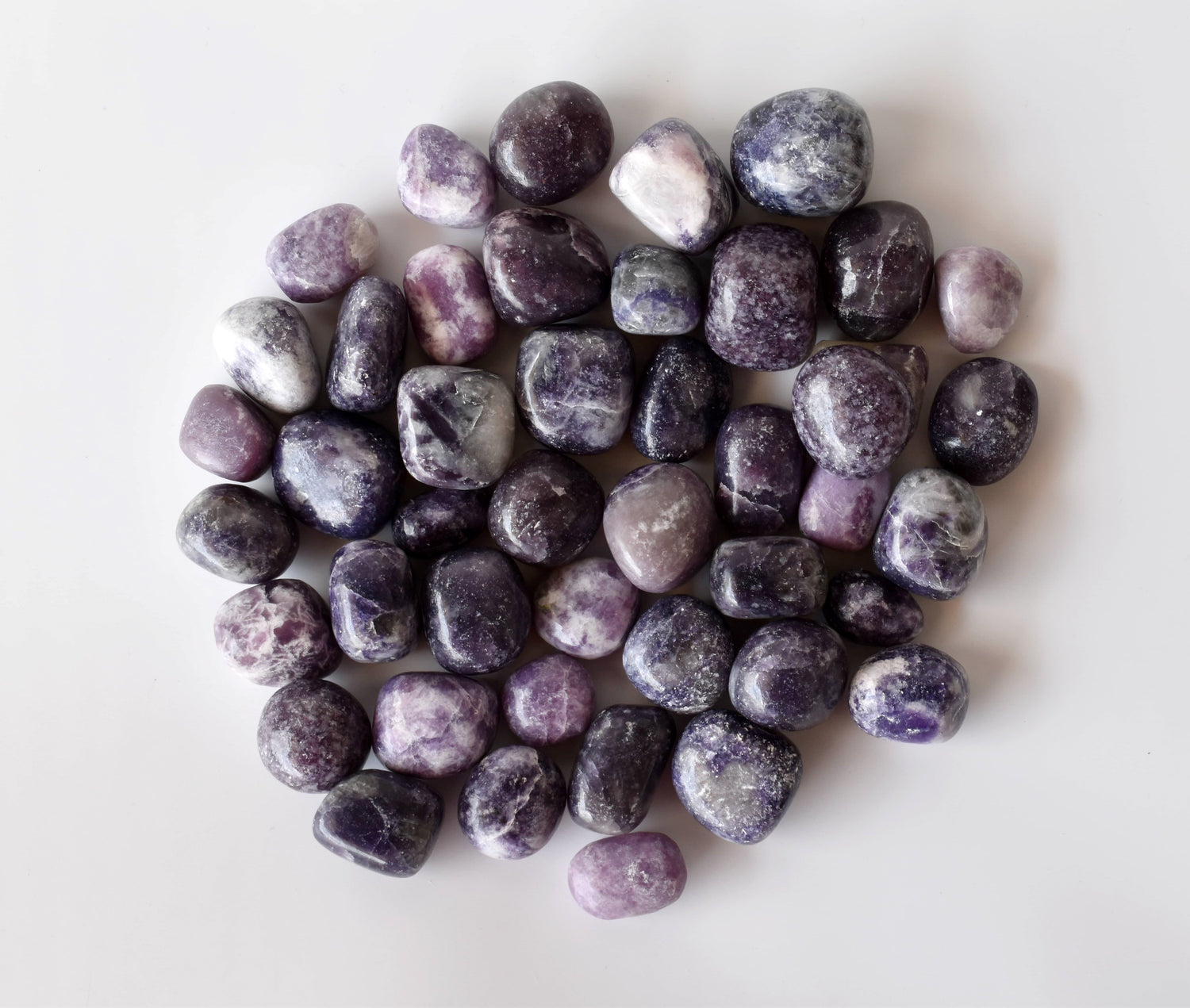 Lepidolite Tumbled Crystals (Emotional Understanding and Generosity)  DestGlow