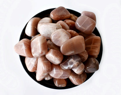 Moonstone Tumbled Crystals(Creativity and Emotional Understanding)  DestGlow