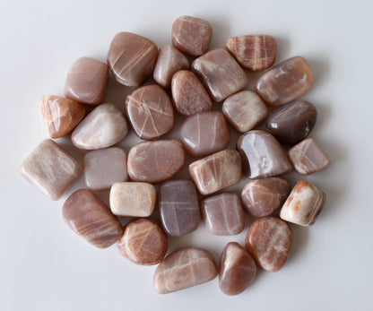Moonstone Tumbled Crystals(Creativity and Emotional Understanding)  DestGlow