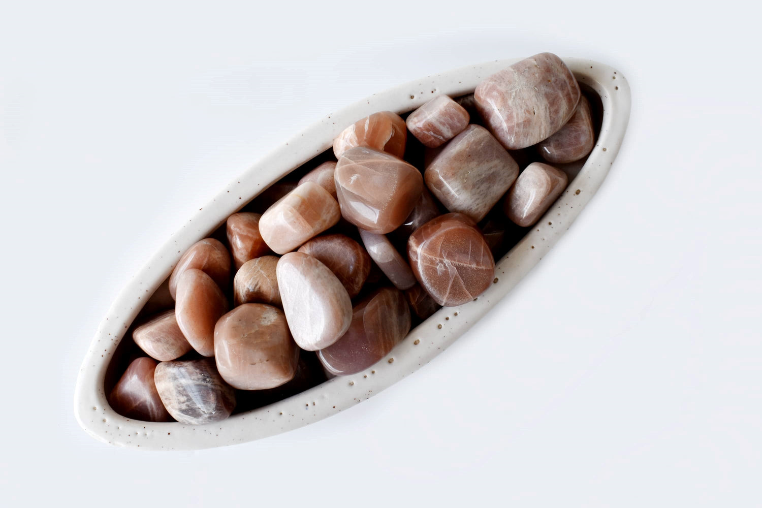 Moonstone Tumbled Crystals(Creativity and Emotional Understanding)  DestGlow