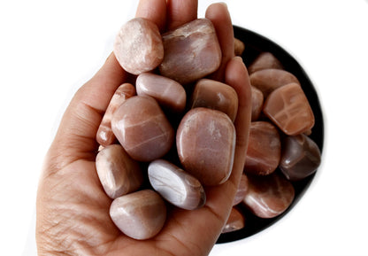 Moonstone Tumbled Crystals(Creativity and Emotional Understanding)  DestGlow