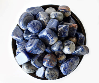 Sodalite Tumbled Crystals (Meditation and Angelic Communication)  DestGlow