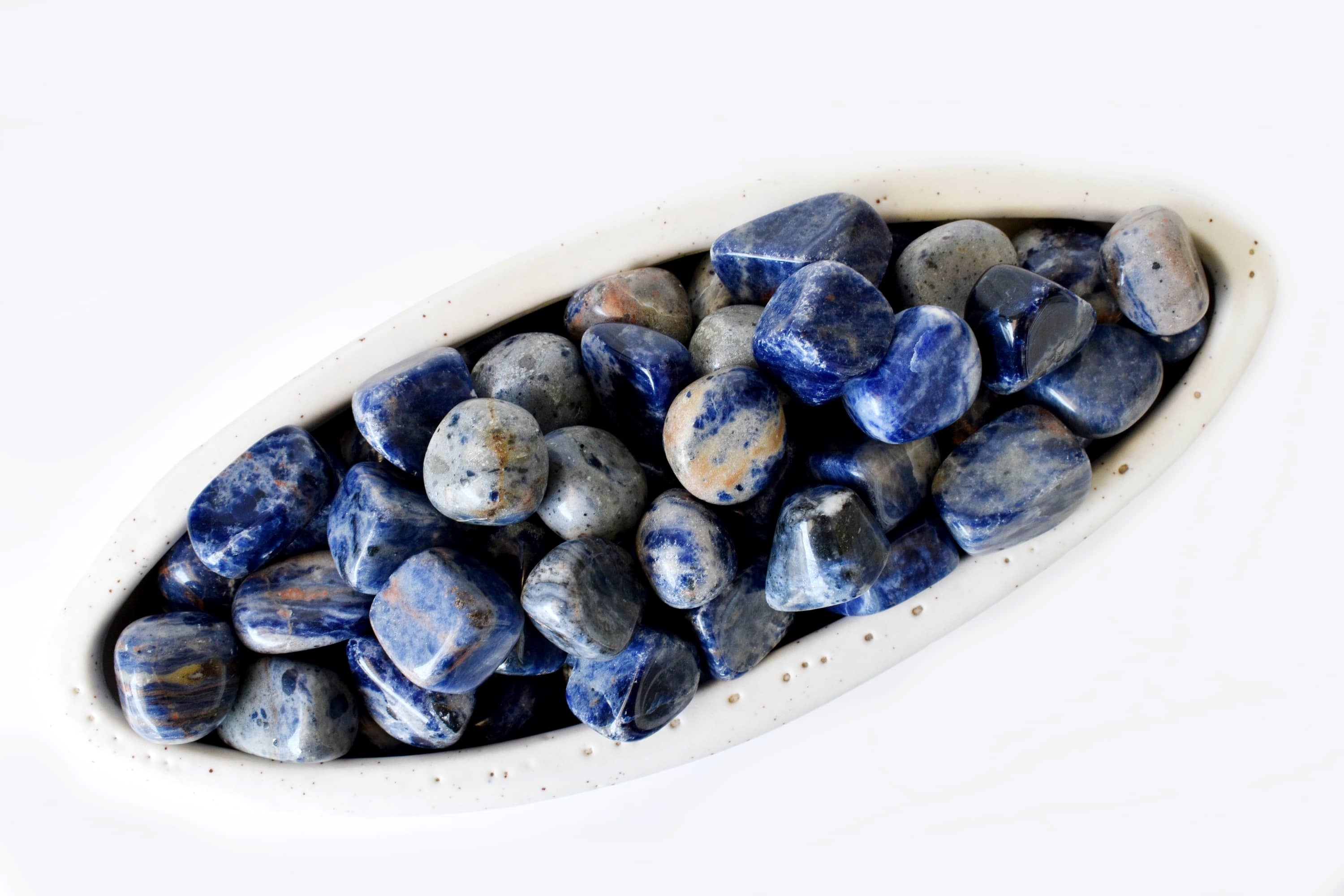 Sodalite Tumbled Crystals (Meditation and Angelic Communication)  DestGlow