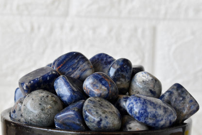 Sodalite Tumbled Crystals (Meditation and Angelic Communication)  DestGlow