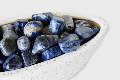 Sodalite Tumbled Crystals (Meditation and Angelic Communication)  DestGlow