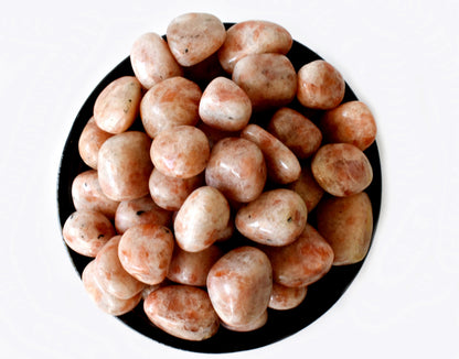 Sunstone Tumbled Crystals (Protection and Transformation)  DestGlow