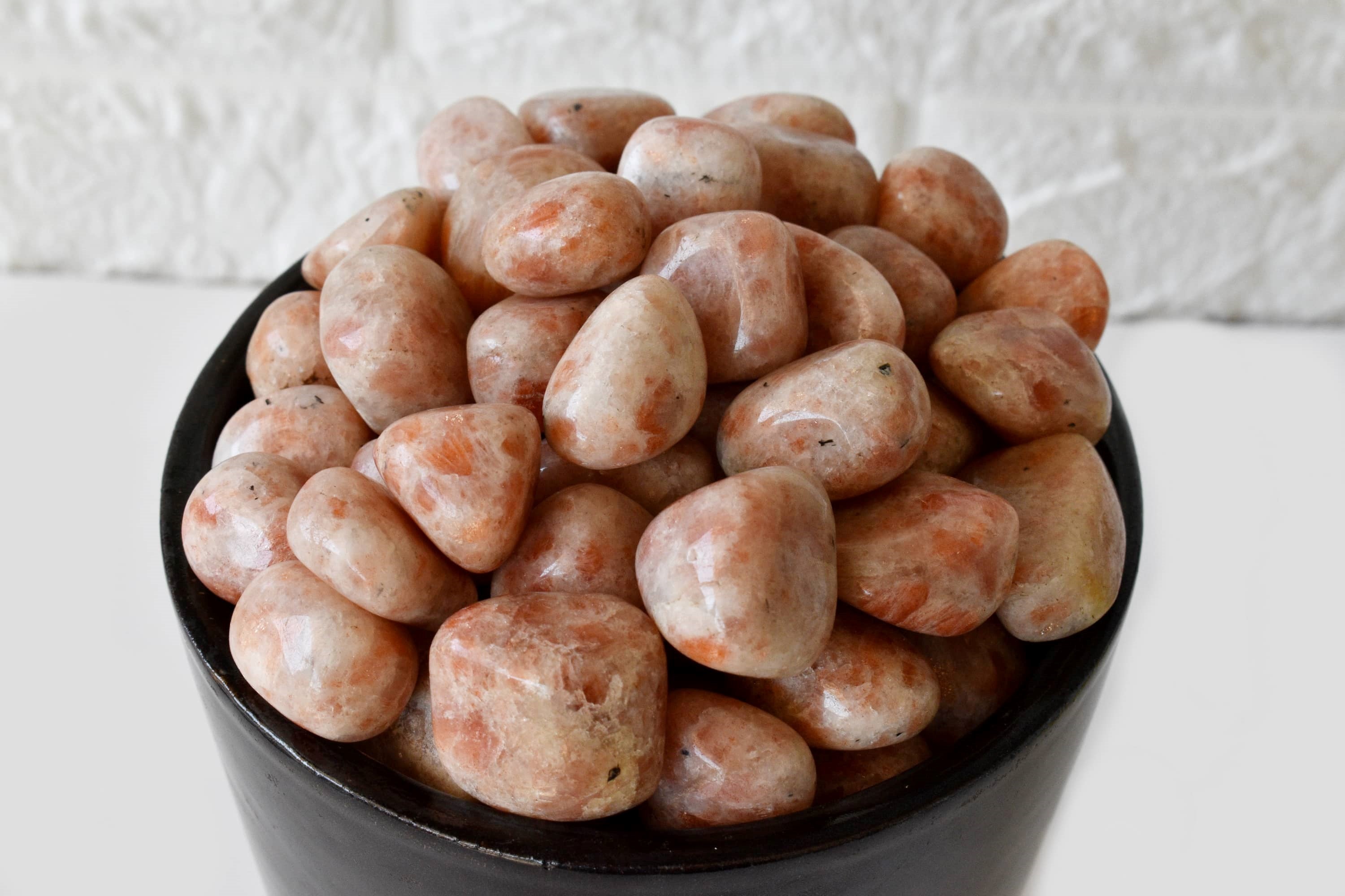 Sunstone Tumbled Crystals (Protection and Transformation)  DestGlow