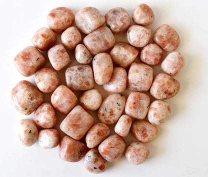 Sunstone Tumbled Crystals (Protection and Transformation)  DestGlow