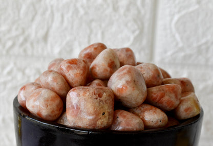 Sunstone Tumbled Crystals (Protection and Transformation)  DestGlow