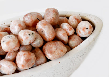 Sunstone Tumbled Crystals (Protection and Transformation)  DestGlow