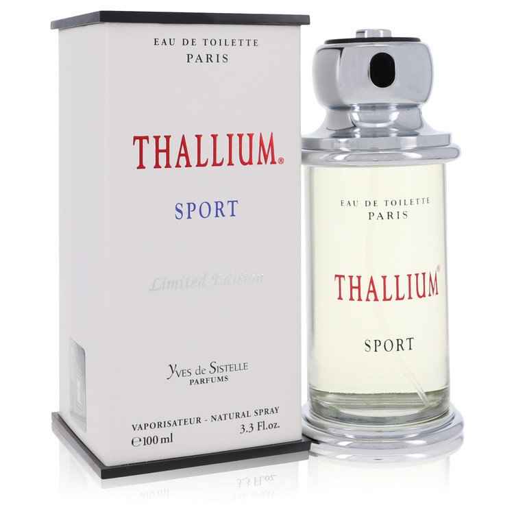 Thallium Sport by Parfums Jacques Evard Eau De Toilette Spray (Limited Edition) 3.4 oz for Men